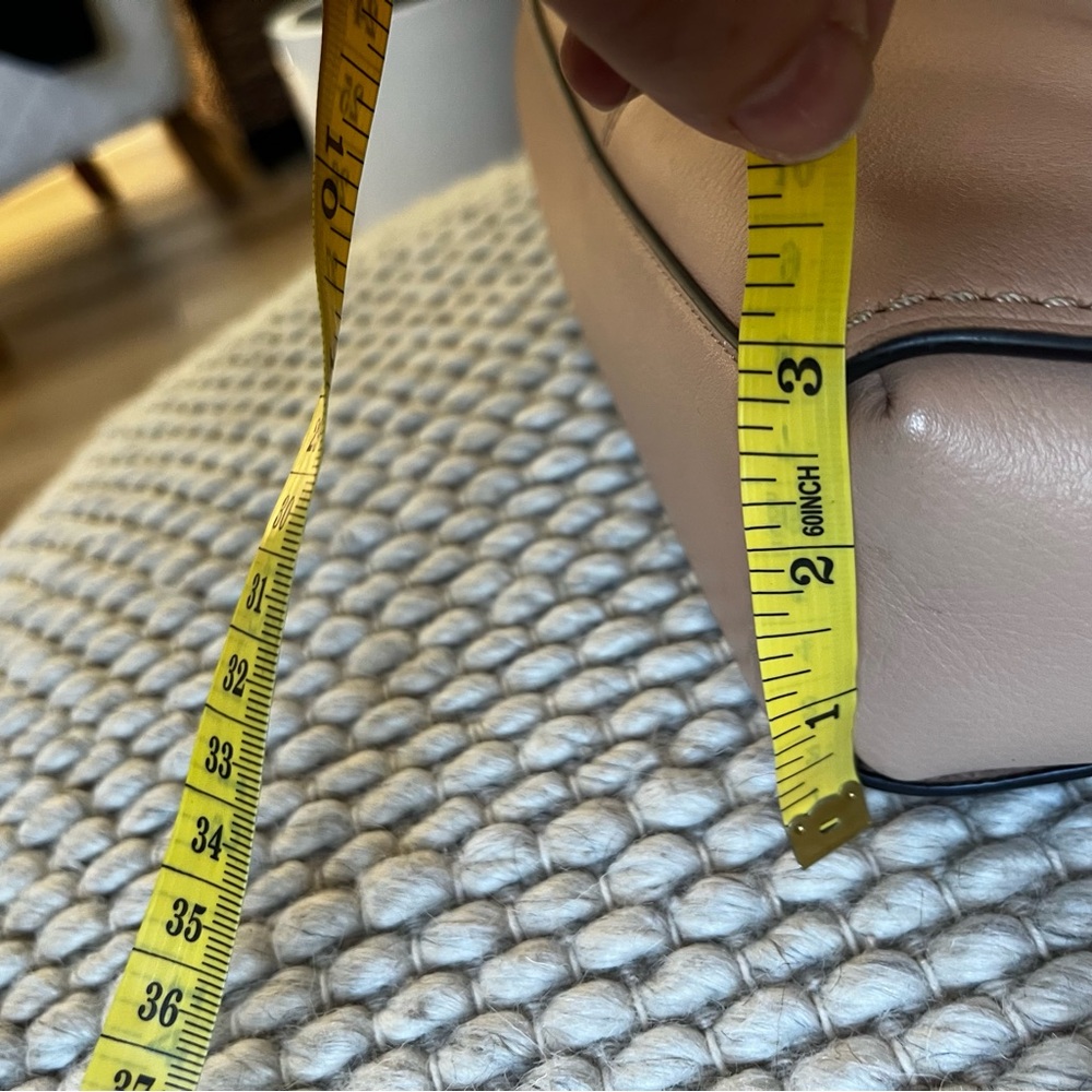 Coach Small Dufflette Leather Crossbody Bag Beachwood - Picture 6 of 16